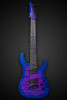 Legator Ninja N7FSS Seven String Electric Guitar - Hyper Nova Blue (N7FSS-HB) | Musician Madness