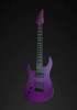 Legator N7FSSL Seven String Electric Guitar Left Hand - Purple Flame (N7FSSL-PR)
