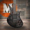 Legator HB4 Bass Guitar - Black Burl (HB4-BLK) | Musician Madness
