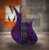 Legator HB4 Bass Guitar -Magenta Burl (HB4-MAG)
