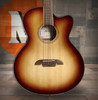 Alvarez Artist Baritone Guitar Acoustic Electric 8 String Shadowburst with Cutaway (ABT60CE_8-String_Shadowburst)