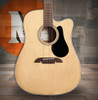 Alvarez Artist Dreadnought Guitar Acoustic Electric with Cutaway (AD60CE)