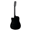 Alvarez Artist Dreadnought Guitar Acoustic Electric 12 String Black with Cutaway (AD60CE_12-String_Black)