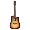 Alvarez Artist Dreadnought Guitar Acoustic Electric Shadowburst 12 String with Cutaway (AD60CE_12-String_Shadowburst) | Musician Madness