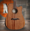 Alvarez Artist Elite Dreadnought Guitar Acoustic Electric Armrest with Cutaway (AED66CE_Armrest) | Musician Madness