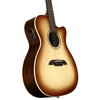 Alvarez Artist Folk/OM Guitar Acoustic Electric Shadowburst with Cutaway (AF70CE_Shadowburst) | Musician Madness