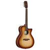 Alvarez Artist Grand Auditorium Guitar Acoustic Electric 8 String Shadowburst with Cutaway (AG60CE_8-String_Shadowburst)