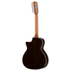 Alvarez Artist Grand Auditorium Guitar Acoustic Electric 12 String Blacktop with Cutaway (AG70CE_12-String_Black) | Musician Madness