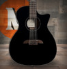 Alvarez Artist Grand Auditorium Guitar Acoustic Electric 12 String Blacktop with Cutaway (AG70CE_12-String_Black)