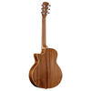 Alvarez Artist Little Jumbo Travel Guitar Acoustic Electric Shadowburst with Gig Bag (ALJ2CE_Shadowburst) | Musician Madness