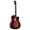 Alvarez Masterworks Folk/OM Guitar Acoustic Electric Shadowburst with Cutaway (MF66ce_Shadowburst)