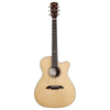 Alvarez Masterworks Folk/OM Guitar Acoustic Electric with Cutaway (MF70CE) | Musician Madness