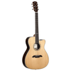 Alvarez Masterworks Folk/OM Guitar Acoustic Electric with Cutaway (MF70CE) | Musician Madness