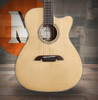 Alvarez Masterworks Folk/OM Guitar Acoustic Electric with Cutaway (MF70CE) | Musician Madness