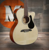 Alvarez Regent OM/Folk Acoustic Electric w/cutaway and Deluxe Gig bag (RF26CE)