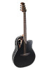 Ovation Celebrity Deluxe E-Acoustic Guitar CDX40-5-G Black Satin (CDX40-5-G)