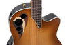 Ovation Celebrity Deluxe E-Acoustic Guitar CDX40-PB-G Vintage Peach Burst Satin (CDX40-PB-G)