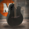 Ovation Pro Series Elite TX E-Acoustic Guitar 2058TX-5 Black Textured 12-String (2058TX-5-G) | Musician Madness