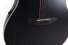 Ovation Applause E-Acoustic Guitar AE44-5S Black Satin (AE44-5S) | Musician Madness