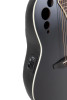 Ovation Applause E-Acoustic Guitar AE44-5S Black Satin (AE44-5S) | Musician Madness