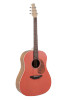 Ovation Applause Jump Dreadnought Slope Shoulders, Peach (AAS-69-O)