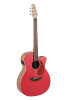 Ovation Applause Jump OM Cutway Electric, Lipstick (AEO-69-R)