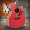Ovation Applause Jump OM Cutway Electric, Lipstick (AEO-69-R) | Musician Madness