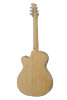 Ovation Applause Jump OM Cutway Electric Blank Canvas Satin White (AEO-69-6PS) | Musician Madness