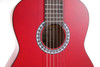 GEWA Basic Classical Guitar 1/2 Transparent Red (PS510123) | Musician Madness