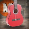 GEWA Basic Classical Guitar 1/2 Transparent Red (PS510123)