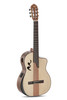 Manuel Rodriguez Café Cortado Curly Walnut 4/4 Satin E-Acoustic Cutaway (501454)