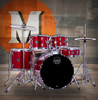 Mapex Comet 5 Piece Complete Setup 20" Bd Infra Red (CM5044FTCIR)