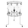 DW Design Series Acrylic Floor Tom 16x18 - Clear w/Chrome Hardware (DDAC1618TTCL)