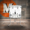 DW Design Series Acrylic Floor Tom 16x18 - Clear w/Chrome Hardware (DDAC1618TTCL)