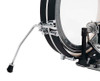 DW Design Series Maple Pancake Bass Drum 3x20 Black Satin Lacquer w/Chrome Hardware (DDBD0320BLCR) | Musician Madness
