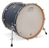DW Design Series Maple Bass Drum 18x22 - Blue Slate Lacquer w/Chrome Hardware (DDLM1822KKBS) | Musician Madness | Musician Madness
