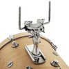 DW Bass Drum Mounted Double Tom Arm w/ Slide Track, Chrome (DWCP9900BD) | Musician Madness