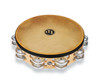 Latin Percussion LP Pro 10 Inch Double Row Headed Tambourine - Aluminum (LP384-AL) | Musician Madness