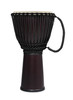 Latin Percussion LP LP799-DW 12-1/2"-Inch Rope Tuned Siam Walnut Djembe (LP799-DW) | Musician Madness