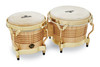 Latin Percussion LP Matador Bongos Oak Natural Gold 7-1/4-8-5/8" (M201-AW)