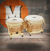 Latin Percussion LP Matador Bongos Oak Natural Gold 7-1/4-8-5/8" (M201-AW)