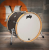 PDP Concept Classic 16x22 Walnut Stain Kick Drum with Natural Stain Hoops (PDCC1622KKWN)