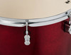 PDP Concept Maple 5-Piece Shell Pack - Red to Black Fade Lacquer w/Chrome Hardware (PDCM2215RB) | Musician Madness