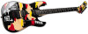 ESP George Lynch Kamikaze-1 - Black w/ Graphic (EGLK1)