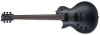ESP LEC1000 Baritone Charcoal - Metallic Satin LH (LEC1000BCHMSLH) | Musician Madness