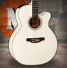 Takamine GN37CE - Pearl White w/ Gig Bag (TAKGN37CEPW) | Musician Madness