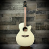 Takamine GN37CE Acoustic-Electric Guitar - Pearl White with Gig Bag - Open Box (TAKGN37CEPW) | Musician Madness