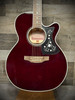 Takamine GN75CE Acoustic Guitar - Wine Red (TAKGN75CEWR) | Musician Madness