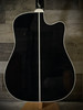 Takamine EF341DXLH Left Hand Acoustic Guitar - Gloss Black w/ Semi-Hard Case (JTAKEF341DXLH)