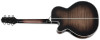 Takamine EF450C TT - Gloss Transparent Blackburst w/ Semi-Hard Case (JTAKEF450CTTBB) | Musician Madness